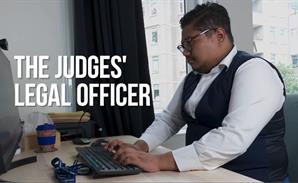 The Judges’ Legal Officer - Photo Story